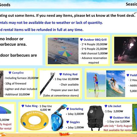 Seaside Minbak Villa Goseong  Ngoại thất bức ảnh